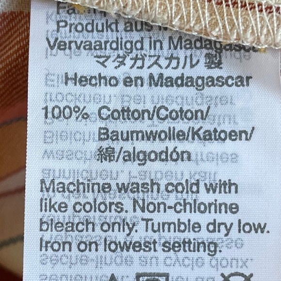 Madewell Bedtime Pajama Top in Rainbow Stripe S - Picture 5 of 7